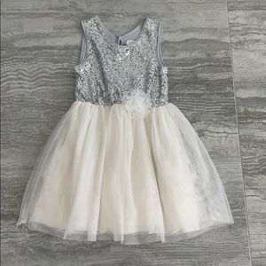 Sparkly kids party dress